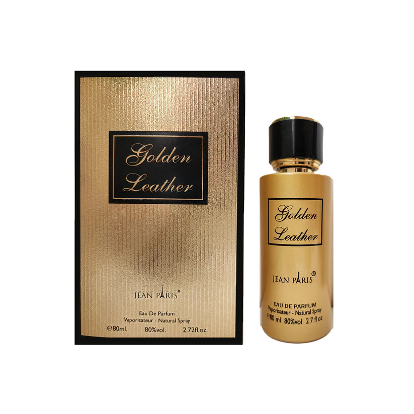 JEAN PARIS  Golden Leather - EDP - 80ML