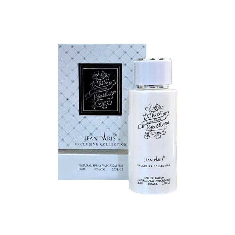 JEAN PARIS  White Leather - EDP - 80ML